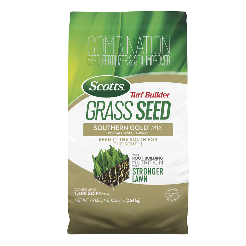 Scotts&reg; Turf Builder&reg; Grass Seed Southern Gold&reg; Mix for Tall Fescue Lawns image number null